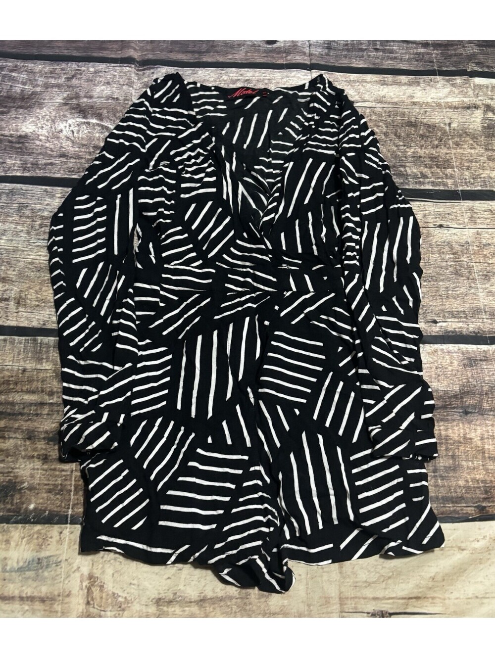 Urban Outfitters Motel Dress Womens XS Striped Viscose